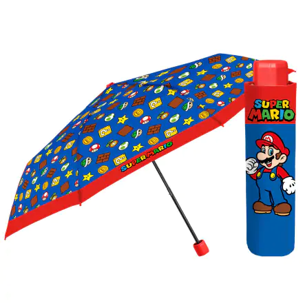 Super Mario Bros manual folding umbrella 50cm termékfotója