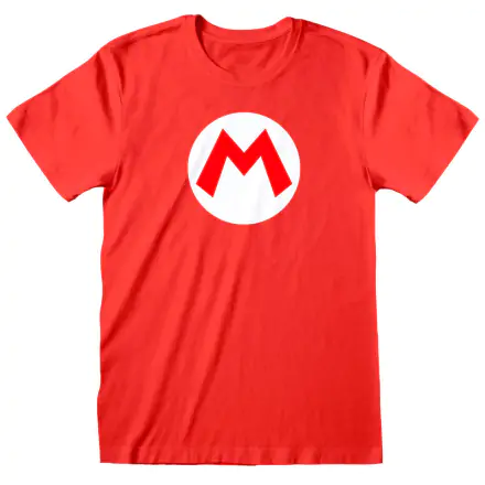 Super Mario Bros Mario Badge felnőtt póló termékfotó