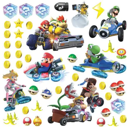 Super Mario Bros Mario Kart dekormatrica termékfotó