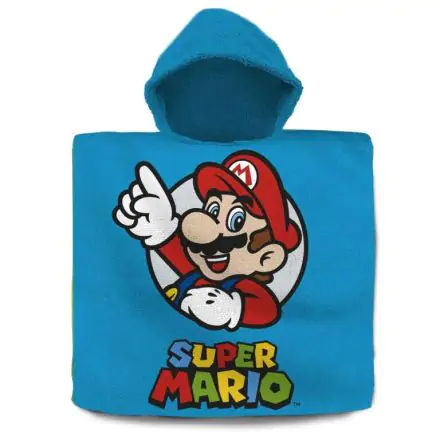 Super Mario Bros pamut poncsó törölköző termékfotója