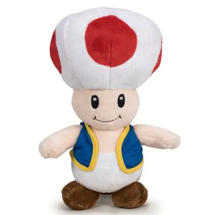 Super Mario Bros Toad plüssfigura 26cm termékfotó