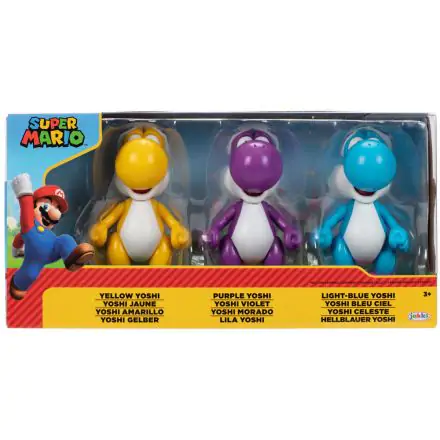 Super Mario Bros Yoshi 3db-os figura csomag 10cm termékfotó
