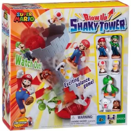 Super Mario game Blow Up! Shaky Tower társasjáték  termékfotó