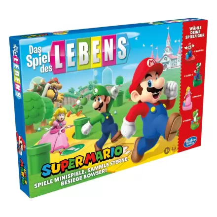 Super Mario Game of Life német nyelvű társasjáték termékfotója