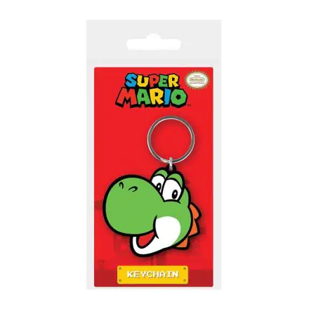 Super Mario gumis kulcstartó Yoshi 6 cm termékfotója