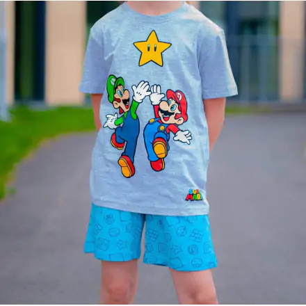Super Mario rövid gyerek pizsama, szabadidőruha termékfotója