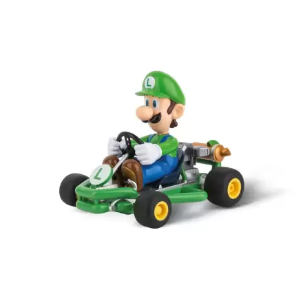 Super Mario Kart 1/18 2.4GHz Pipe Kart Luigi távirányítós autó  termékfotó