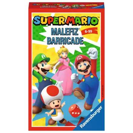 Super Mario Malefiz Barricade társasjáték termékfotó