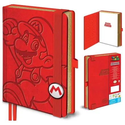 Super Mario - Mario A5 jegyzetfüzet termékfotó