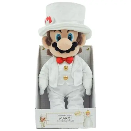 Super Mario Mario Wedding plüss figura 39 cm termékfotó