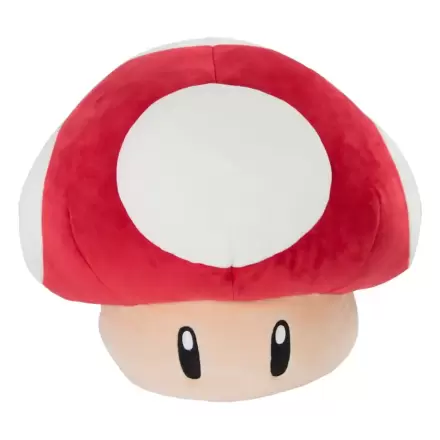 Super Mario Mocchi-Mocchi Mega Super Mushroom Red plüss figura 36 cm termékfotója