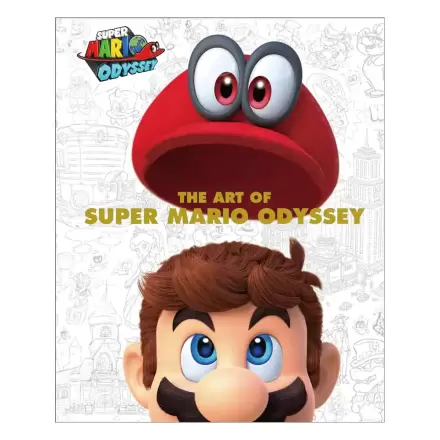 Super Mario Odyssey Art Book angol nyelvű termékfotója