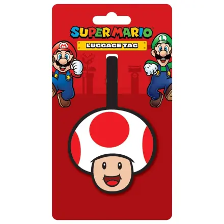 Super Mario poggyászcímke (Toad) termékfotó