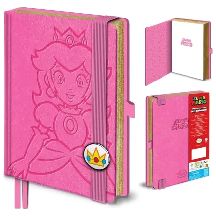 Super Mario Princess Peach A5 jegyzetfüzet termékfotó