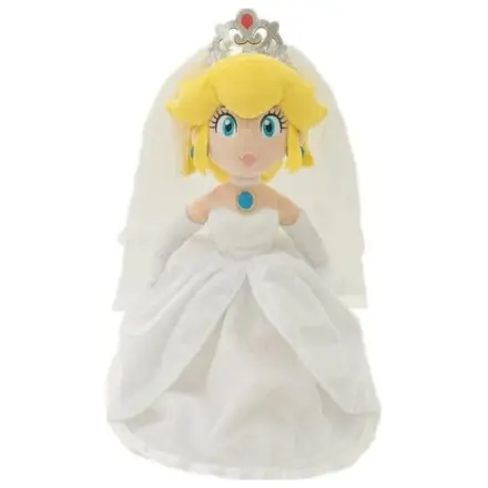Super Mario Princess Peach Wedding plüss figura 40 cm termékfotó