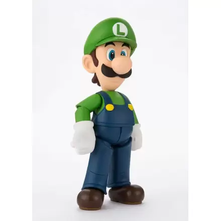 Super Mario S.H. Figuarts akciófigura Luigi 11 cm  termékfotó