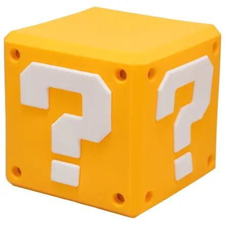 Super Mario SquishyGlo szilikon lámpa Question Block 13 cm termékfotó