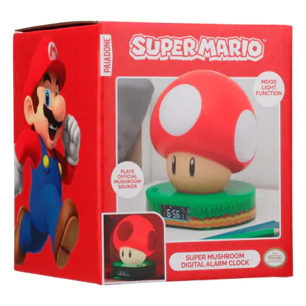 Super Mario Alarm Clock Super Mushroom termékfotója