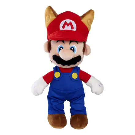 Super Mario Tanuki Mario plüss figura 30 cm termékfotója