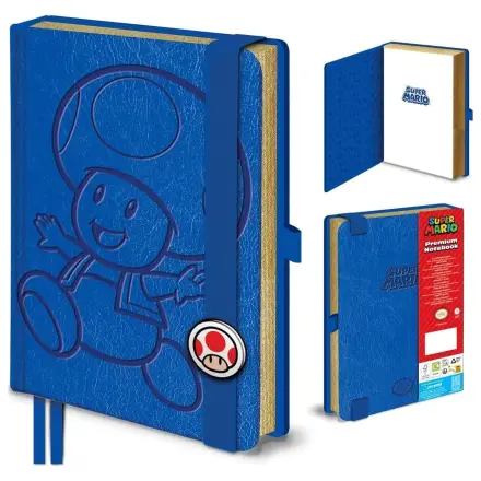 Super Mario Toad A5 jegyzetfüzet termékfotó