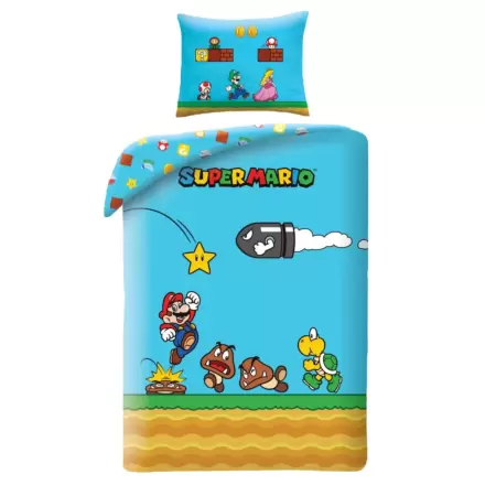 Super Mario Ver. 3 ágyneműhuzat 140 x 200 cm / 70 x 90 cm termékfotó
