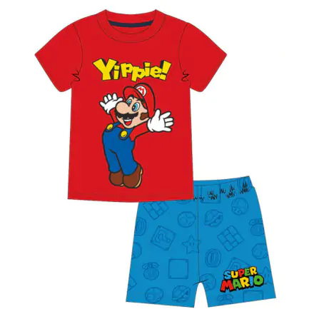 Super Mario Yippie rövid gyerek pizsama, szabadidőruha termékfotója