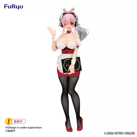 Super Sonico BiCute Bunnies Super Sonico Waitress Ver. PVC szobor figura 28 cm termékfotója