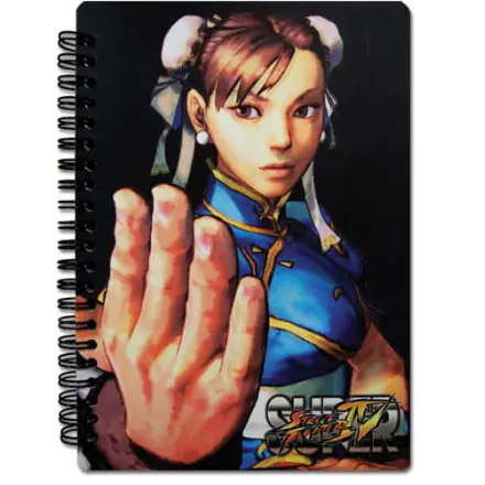 Super Street Fighter IV Chun Li & Cammy jegyzetfüzet termékfotó