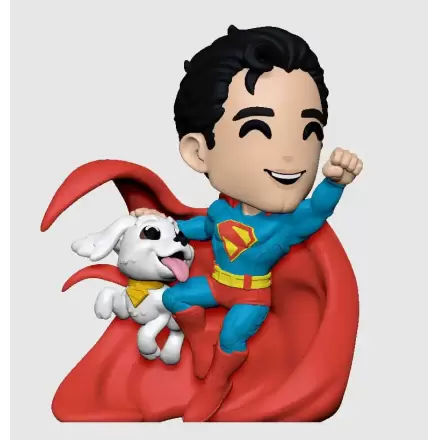 Superman 2025 Vinyl figura Superman & Krypto 13 cm         termékfotó