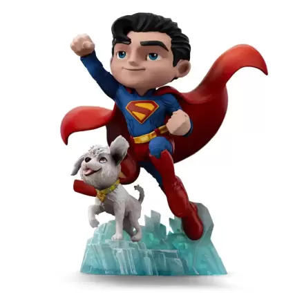 Superman Legacy Mini Co. PVC figura Superman & Krypto 17 cm termékfotó