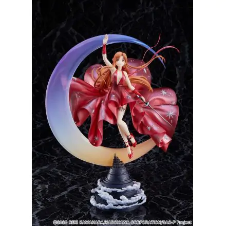 Sword Art Online 1/7 Asuna Crystal Dress Ver. PVC szobor figura 38 cm termékfotója