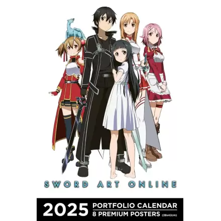 Sword Art Online Portfolio Calendar 2025 *English Version* termékfotója