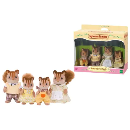 Sylvanian Families: Family Walnut squirrel figura csomag 7 cm  termékfotó