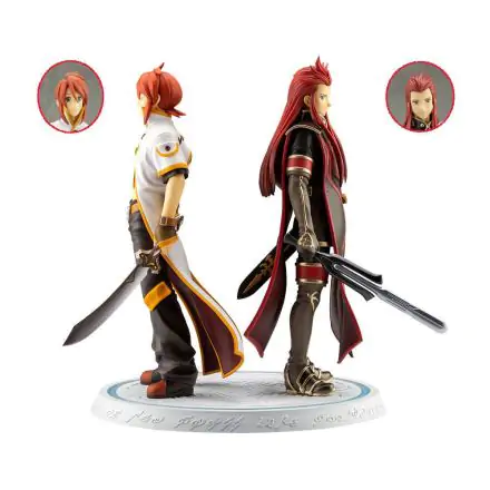 Tales Of The Abyss 1/8 Luke Fon Fabre & Asch Meaning of Birth Bonus Edition PVC szobor figurák 24 cm termékfotó