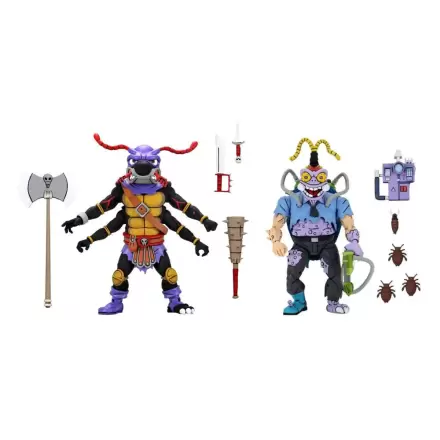 Teenage Mutant Ninja Turtles Antrax & Scumbug 2 db-os akciófigura csomag 18 cm termékfotó