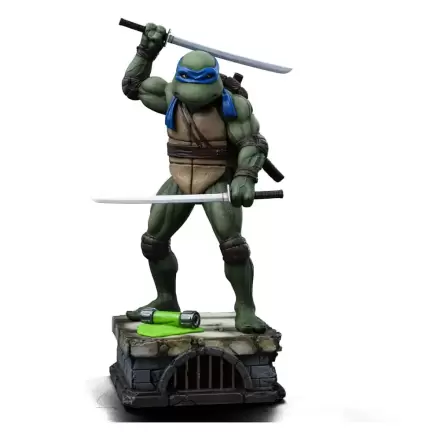 Teenage Mutant Ninja Turtles Art Scale 1/10 Leonardo szobor figura 21 cm termékfotója