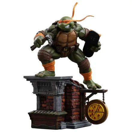 Teenage Mutant Ninja Turtles Art Scale 1/10 Michelangelo Unleashed szobor figura 24 cm termékfotó