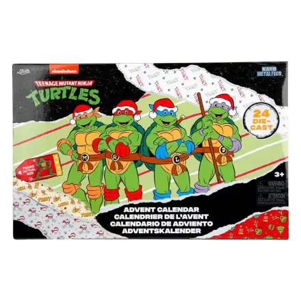 Teenage Mutant Ninja Turtles Battle Diecast Mini figura adventi kalendárium Holiday 2024 termékfotója