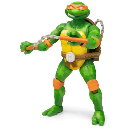 Teenage Mutant Ninja Turtles BST AXN NES 8-Bit Michelangelo Exkluzív akciófigura 13 cm termékfotó