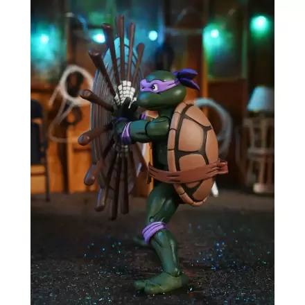 Teenage Mutant Ninja Turtles (Cartoon) Ultimate Donatello VHS akciófigura 18 cm termékfotója