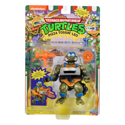 Teenage Mutant Ninja Turtles Classic Pizza Tossin' Leo akciófigura 10 cm termékfotó