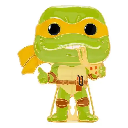 Teenage Mutant Ninja Turtles Funko POP! Enamel Pin Michelangelo kitűző 10 cm termékfotója
