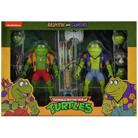 Teenage Mutant Ninja Turtles Genghis and Rasputin 2db-os figura csomag 18cm termékfotó