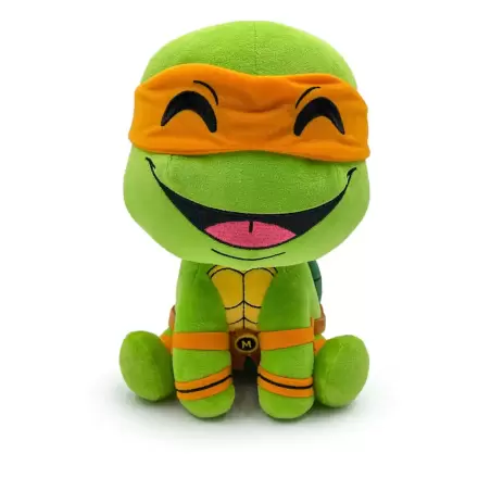 Teenage Mutant Ninja Turtles Michalangelo plüss figura 22 cm termékfotó
