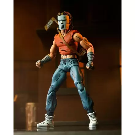 Teenage Mutant Ninja Turtles (Mirage Comics) Casey Jones in Red shirt akciófigura 18 cm termékfotója