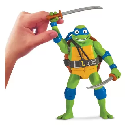 Teenage Mutant Ninja Turtles: Mutant Mayhem Ninja Shouts akciófigura Leonardo 14 cm termékfotó