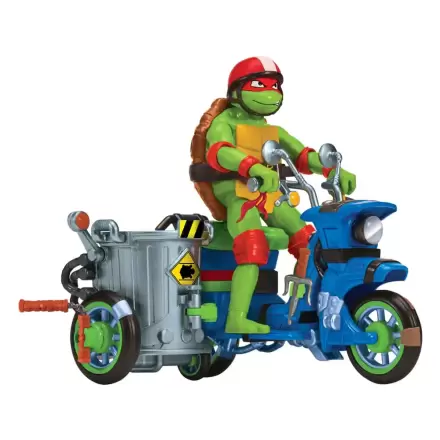 Teenage Mutant Ninja Turtles: Mutant Mayhem Raphael & roller with Sidecar akciófigura 11 cm termékfotó