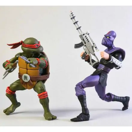 Teenage Mutant Ninja Turtles Raphael és katona csomag figura18cm termékfotó