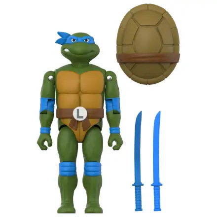 Teenage Mutant Ninja Turtles ReAction+ akciófigura Wave 02 Leonardo termékfotó