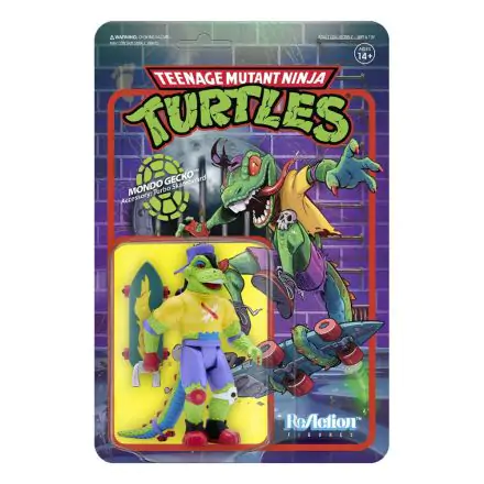 Teenage Mutant Ninja Turtles ReAction Mondo Gecko Wave 4 akciófigura 10 cm termékfotó